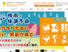 Tablet Screenshot of hatanodai-ebara-seikotsu.com